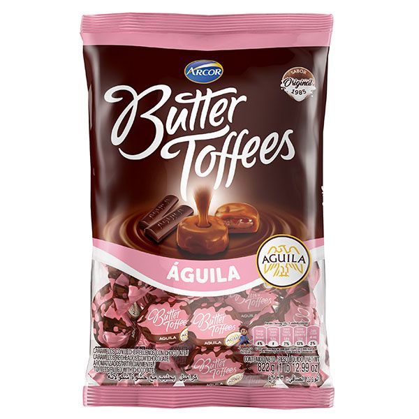 BUTTER TOFFES AGUILA 822 GRS